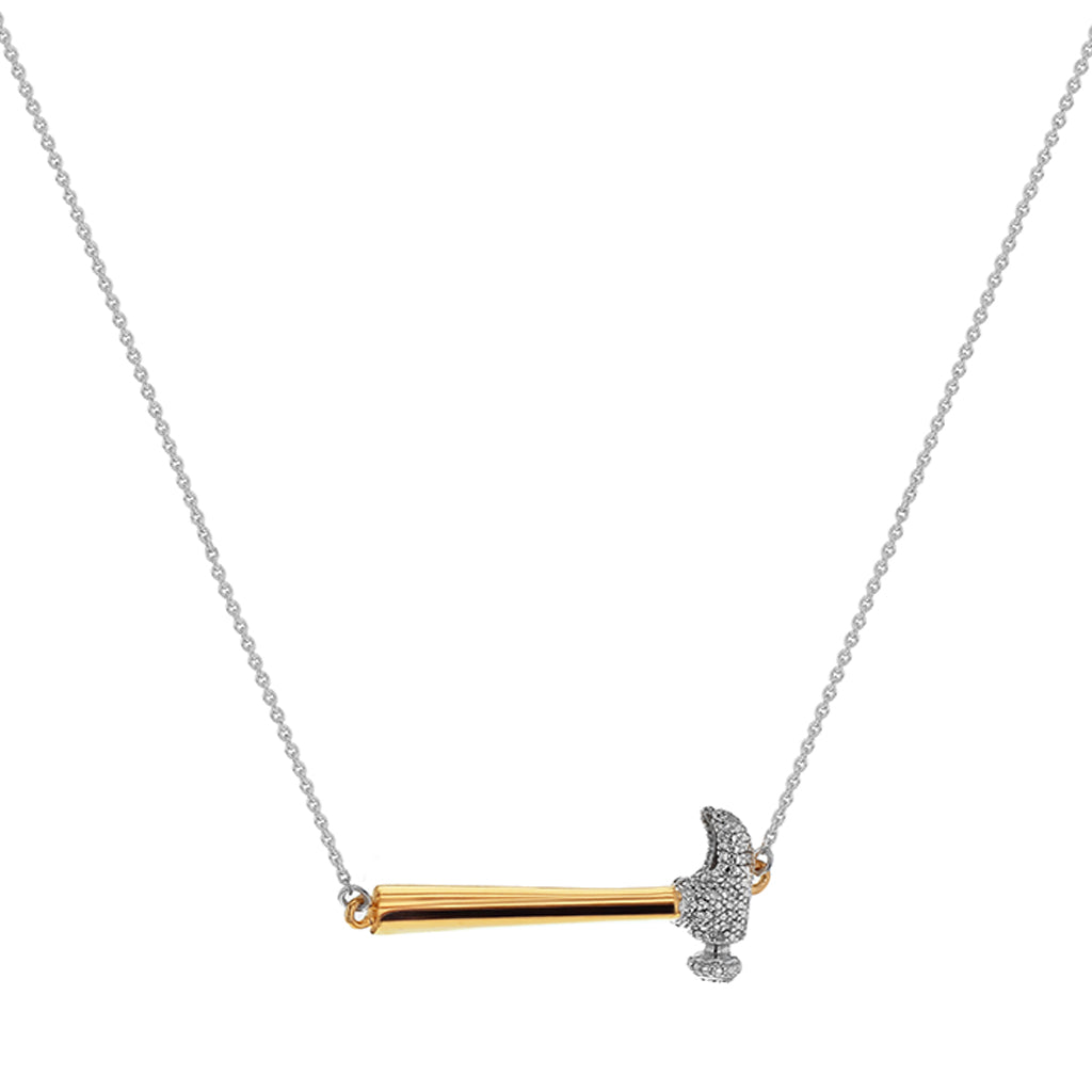 Hammer Home Your Message Necklace